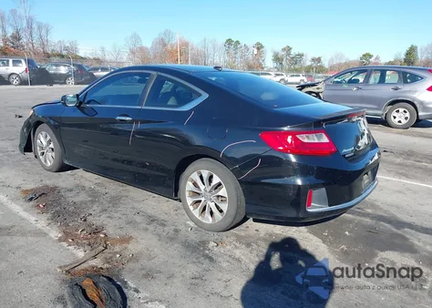 2013 Honda Accord Ex-L from USA, damaged, VIN 1HGCT1B82DA025481